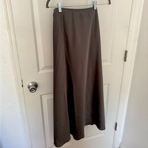 Elegant Dark Gray Maxi Skirt Target
